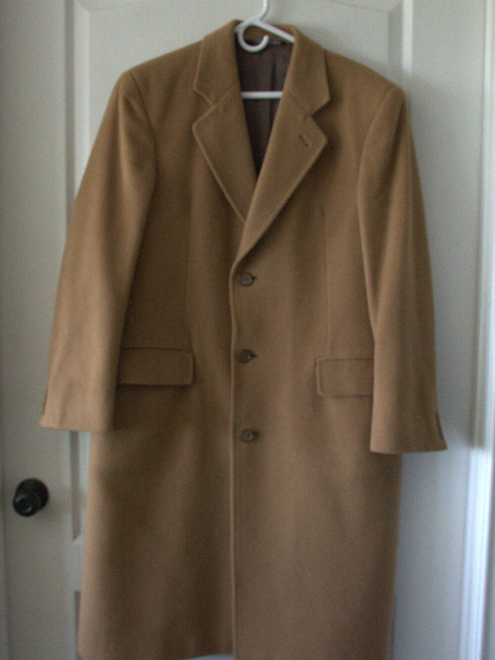 Vintage Tom Wade Wool Trench Coat Jacket Men's size 42R